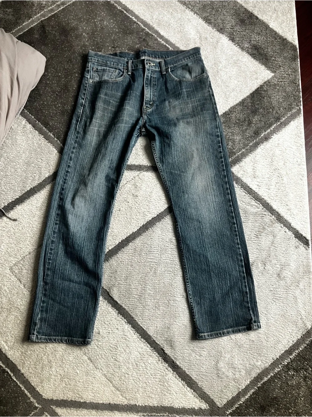 Levi's Vintage Wash Straight Leg Jeans in Indigo